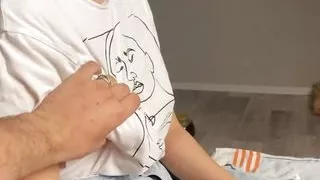 came to visit a friend and fucked his girlfriend