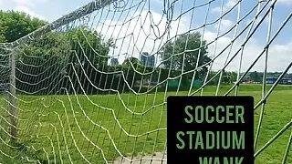 Soccer stadium wank