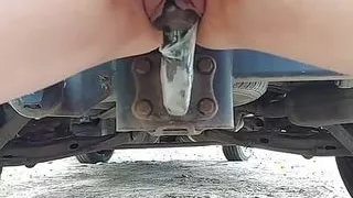 fucked the company car