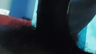 My friend sucking my big cock at home