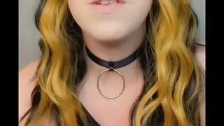 Sucking and Fucking My Dildo. Clit Rubbing, Talking and Moaning! I Came Twice!