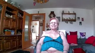 Vibrator with sucking effect in cunt very nice