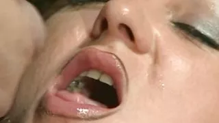 Horny dominatrix lets herself be fucked and licked in front of the camera for the first time