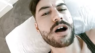 MenPov Blake Houston Blows HUGE Load On Guys Face