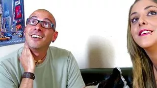 Massive Dick Stretches Cute Teen's Pussy