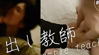 Creampie teacher. I'll help you with teacher's dick. A poor student who has sex with his stepdad and teacher