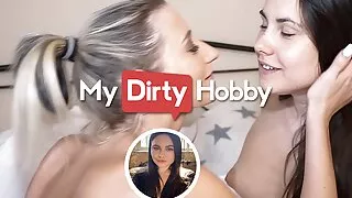 MyDirtyHobby - Lesbians fuck each other using a strapon