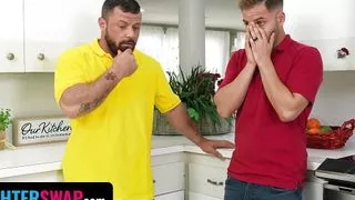 Curious Step Daughters Violet Gems and Sawyer Cassidy Fuck Their Step Dads - DaughterSwap