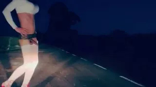 cd flashing  huge penis