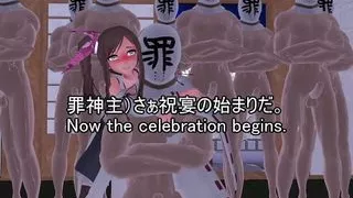 Group sex after getting relaxing (Hentai 3D)