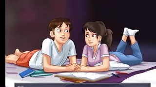 Summertime Saga Gameplay #17 - His New Girlfriend