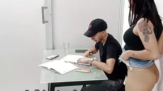 Vayolet's horny girl loves to suck my dick until she gets my cum - Porn in Spanish