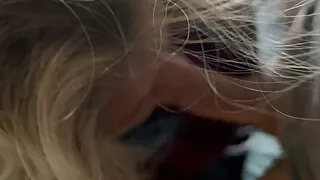 Rewarding myself with an orgasm while swallowing a hot load