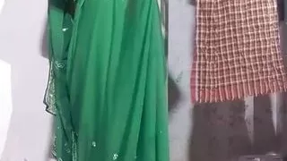 Crossdressers in saree