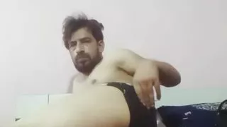 Asian boy masturbating