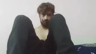 Asian boy masturbating