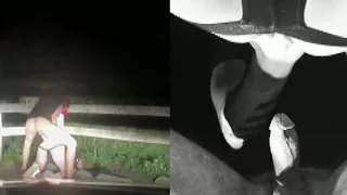 Diqsuqr - Anon Bareback Parking Outdoor Breeding!