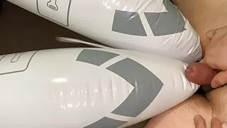 Small Penis Cumming On Two Inflatable Airplanes