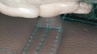 Colombian with a big cock touches herself and sells a lot of milk