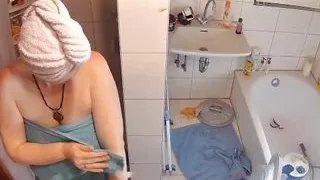 Caught masterbating in the shower again