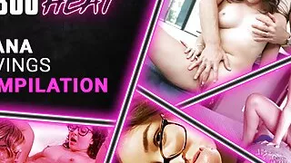 Leana Lovings Compilation - Natural College Cutie's Hottest Scenes