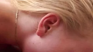 Superb blonde German chick loves showing off her riding skills