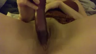 Home Alone Part 1 Vibrating Dildo E Pov Of My Pussy