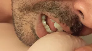 Ultra 4k Close Up Of Nursing Pov