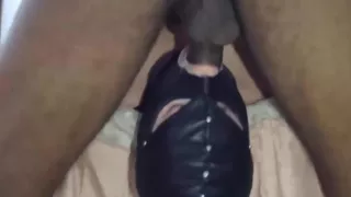 Amateur Masked Facefuck
