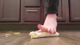 *super Messy* Femdom Dirty Foot Crush