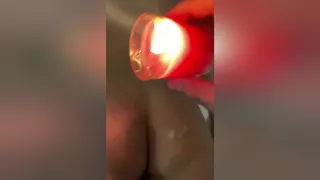 The high-value red-faced nett beauty anchor has her slim figure banged.