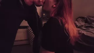 Young Slut On Her Knees For Cock