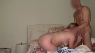 bambi got fisted double penetration  anal used a vibrator then peter finished on her tits