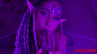 Poca Hontas - Sentando Com Cuzinho No Dildo De Vidro!! Tema Vitorioso Do Halloween 2020 No Cameraprive