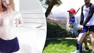 Exxxtra Small - Cock Hungry Tiny Blonde Babe Strapped And Used As A Little Sex Toy