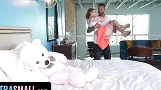 Exxxtra Small - Mischievous Redhead Babe Favorite Playtime Is Riding A Huge Cock