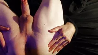 Raven LeTrap cock and cum show