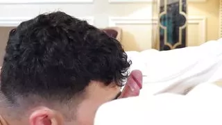 GayRoom Slow Hotel Massage Gets Slippery With Two Hunks