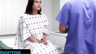 Perv Doctor - Sexy Brunette With Big Tits Gets Her Tight Cunt Fucked Hard By Horny Doctor