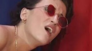 Two small titted German chicks getting hammered by three hard rods