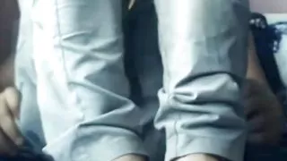 Boy masturbating hard