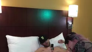 Hot Goth Trans Girl Sucks Dick