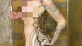 10  Satisfying my pussy while taking a shower OF FREE giaredfire