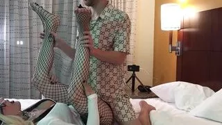 Rapper Fucks Blonde Trans College Girl