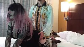 Rapper Fucks Goth Trans Girl Doggystyle
