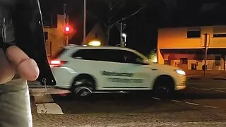 Big Mushroom head Cock flash fun, short Clip