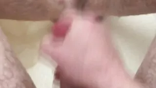 Tuggin one out in the shower