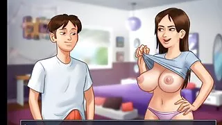 Summertime Saga - Jenny's BIG NIPPLES - Gameplay Part 21