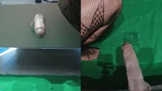 Anal dildo orgasm