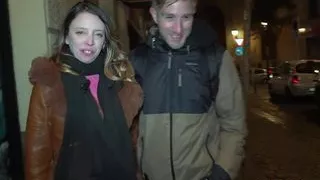 Melanie enjoys a night of public blowjobs and then gets nailed by her best friend!